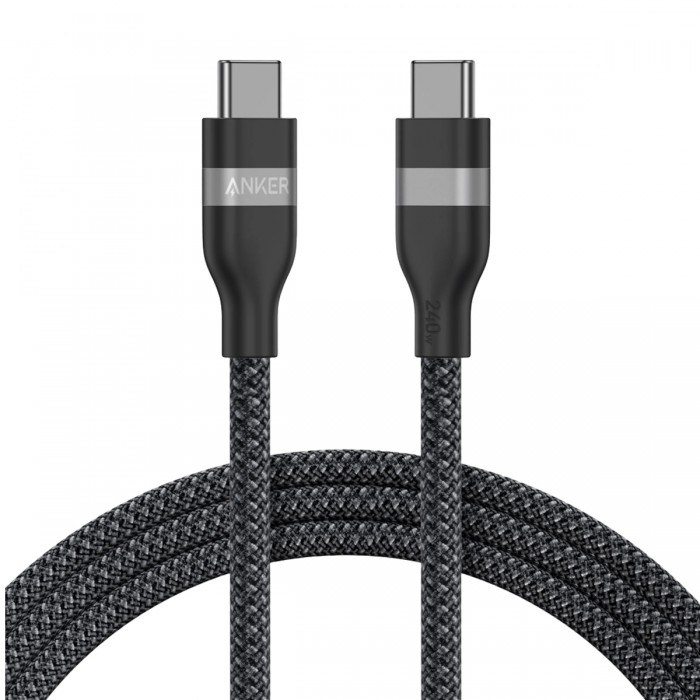 Кабель Anker Soft, Durable, and Eco-Friendly USB-C to USB-C Cable (A82E2) Кабель Anker Soft, Durable, and Eco-Friendly USB-C to USB-C Cable (A82E2)