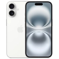 Смартфон Apple iPhone 16 128GB White MYE93HX/A